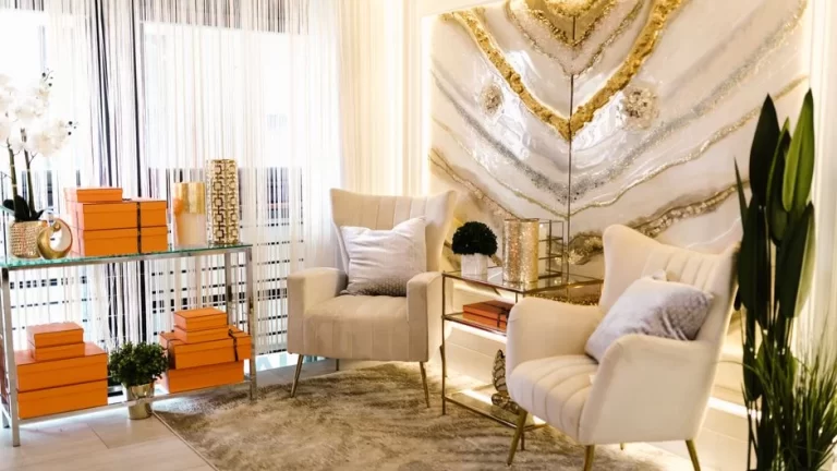 Z Gallerie modern living room styling