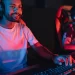 GTPlayer gaming chair at a modern desk